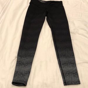 Champion black and grey ombré leggings. Size small